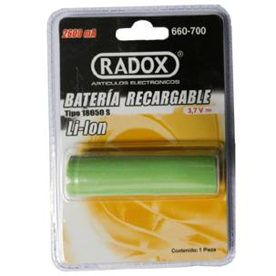 Bateria Pila Recargable Aaa Ni-Mh Radox 660-680